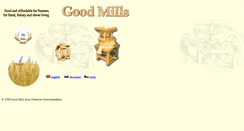 Desktop Screenshot of goodmills.eu