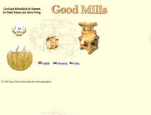 Tablet Screenshot of goodmills.eu